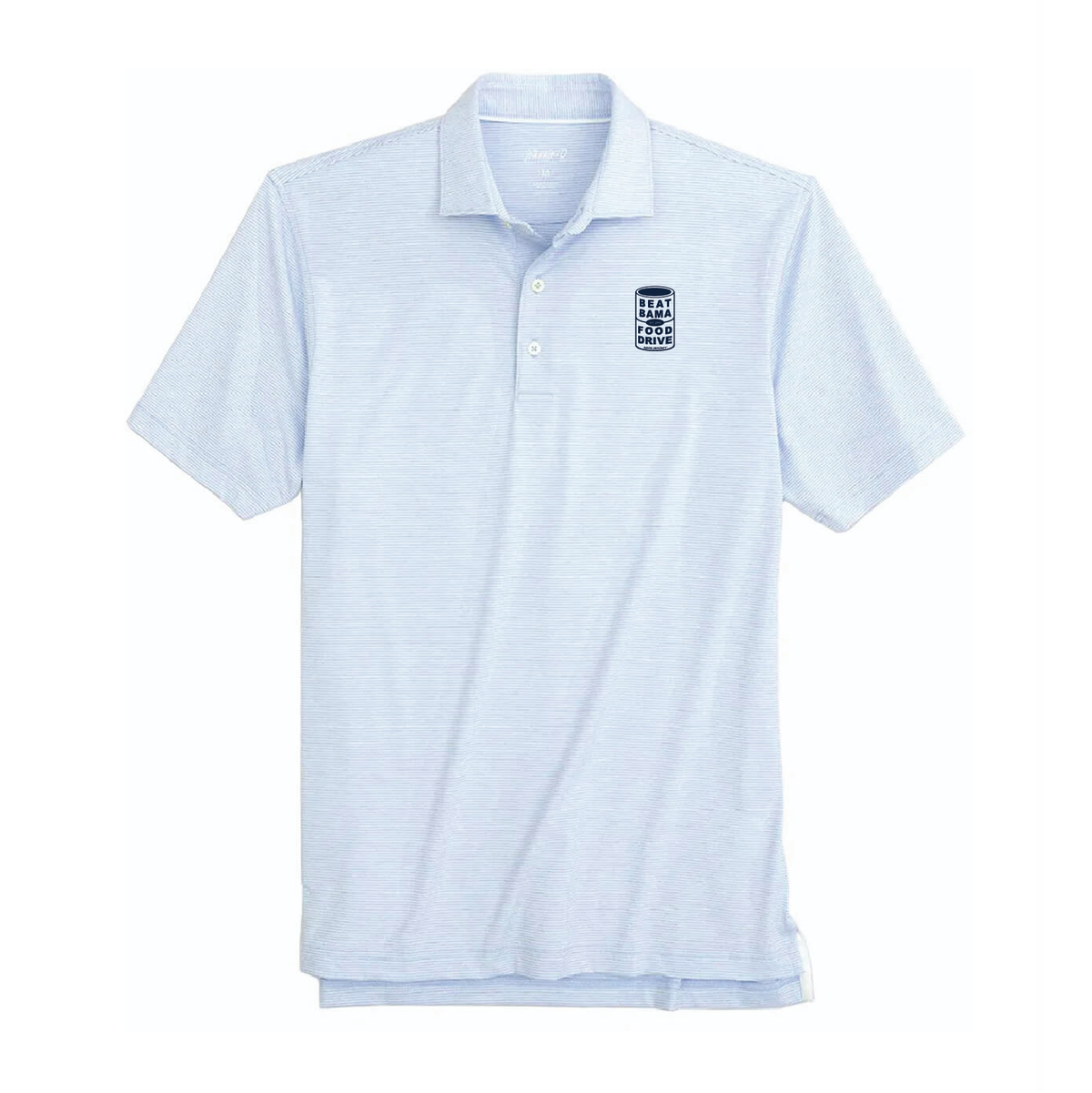 BBFD Blue Striped Polo